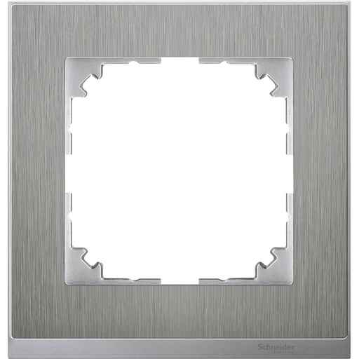 [MTN4010-3646] Merten M-Pure Decor tekli çerçeve Metal