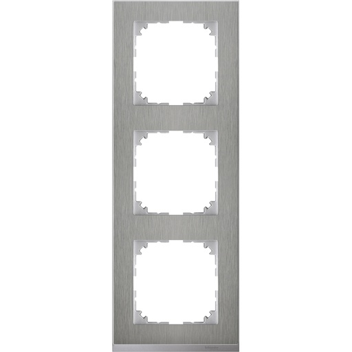 [MTN4030-3646] Merten M-Pure Decor üçlü çerçeve Metal