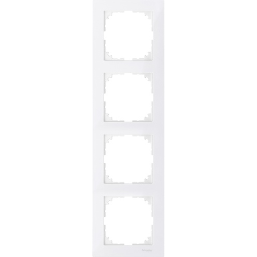 [MTN4040-3619] Merten M-Pure dörtlü çerçeve Beyaz