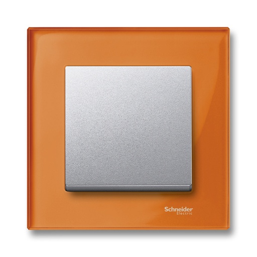 [MTN404102] Merten Tekli çerçeve, M-Elegance Glass, Turuncu