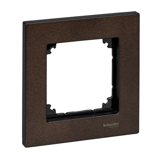 [MTN4051-3471] Merten Tekli çerçeve, M-Elegance Glass, Venge