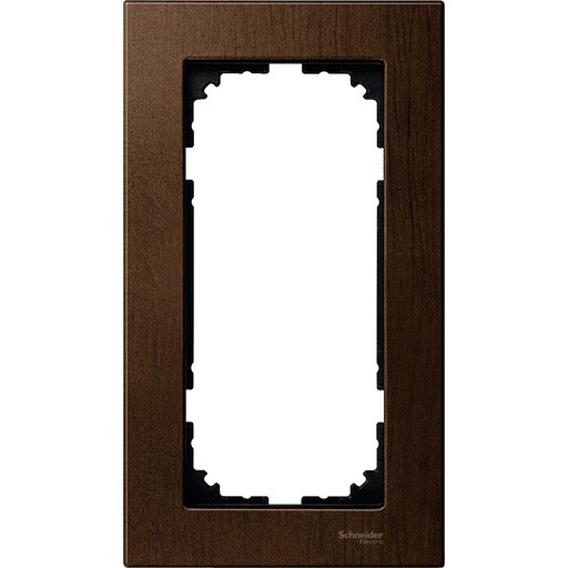 [MTN4058-3473] Merten Traş Prizi çerçevesi, M-Elegance Glass, Ceviz