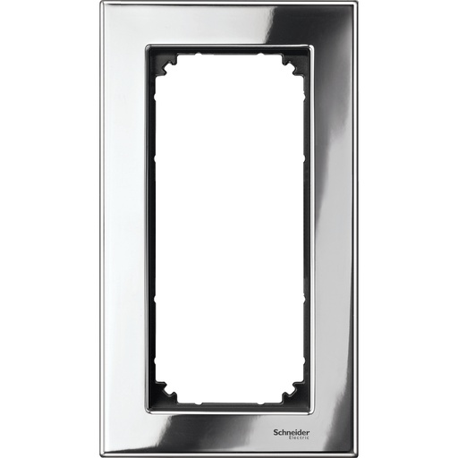 [MTN403839] Merten Traş Prizi çerçevesi, M-Elegance Glass, Krom