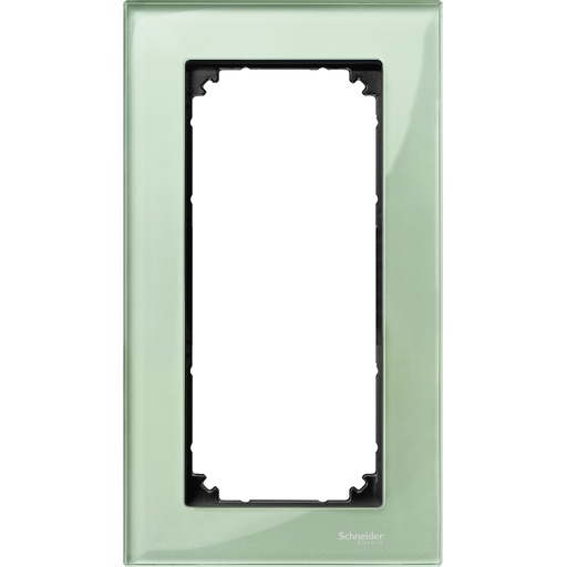 [MTN404804] Merten Traş Prizi çerçevesi, M-Elegance Glass, Zümrüt yeşili