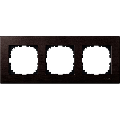 [MTN4053-3471] Merten Üçlü çerçeve, M-Elegance Glass, Venge