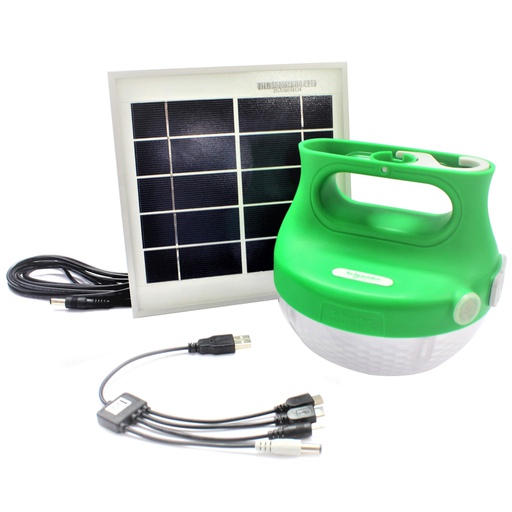 [AEP-LB01-SU12W] Mobiya solar lamba, 170 lumen, 6 saat, IP65, solar panelli