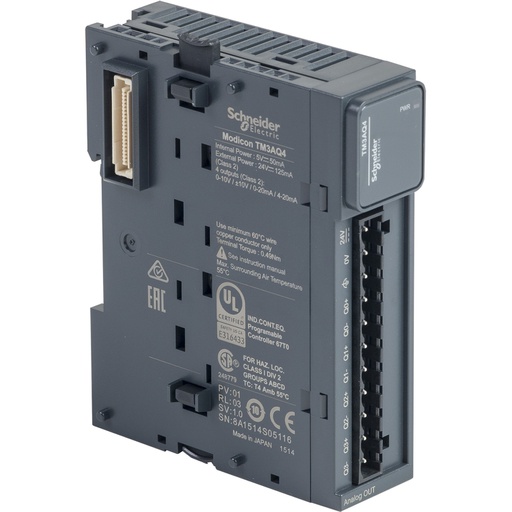 [TM3AQ4] MODUL TM3-4 Analog Çıkış