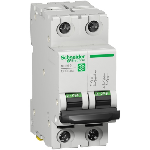 [M9U11206] Multi9 C60H-DC Devre Kesici 6A B 500V-DC 
