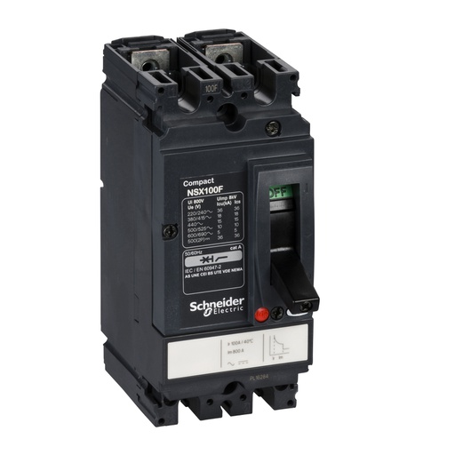 [LV438600] NSX100F 100A 2P 36KA AC/DC