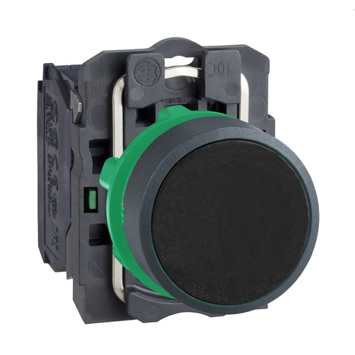 [XB5AA21] Schneider Electric siyah buton Ø22 yaylı dönüş 1NA
