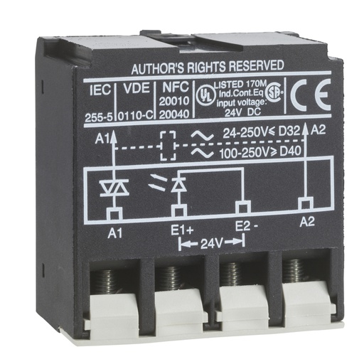 [LA4DWB] TeSys D DC Besleme Bloğu 24VDC-250VAC