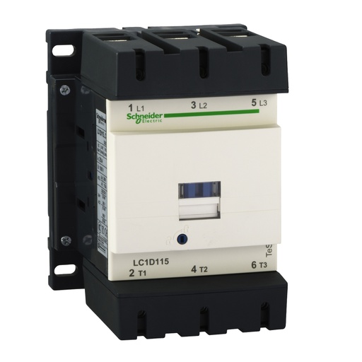[LC1D115M7] TeSys D Kontaktör 3P 115A AC3 220VAC 
