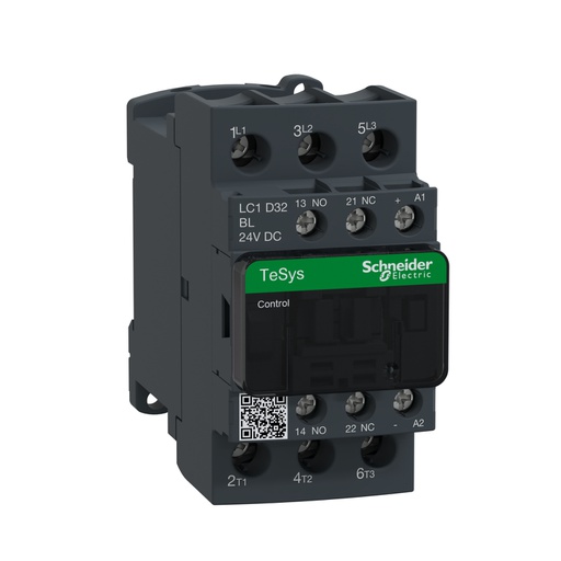 [LC1D32BL] TeSys D Kontaktör 3P 32A AC3 24VDC  DüşTük 