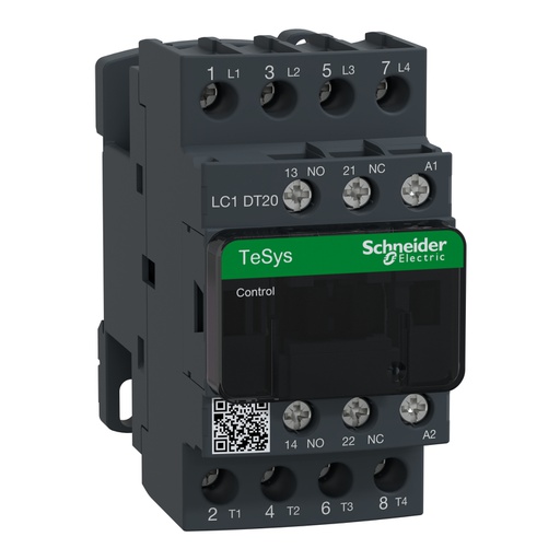 [LC1DT20B7] TeSys D Kontaktör 4P 20A AC1 24VAC 4NA