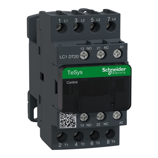 [LC1DT20E7] TeSys D Kontaktör 4P 20A AC1 48VAC 4NA