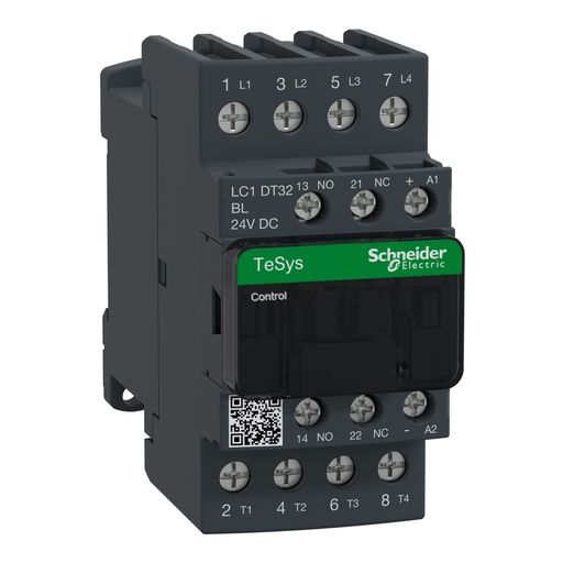 [LC1DT32BL] TeSys D Kontaktör 4P 32A AC1 24VDC-DüşTük 4NA
