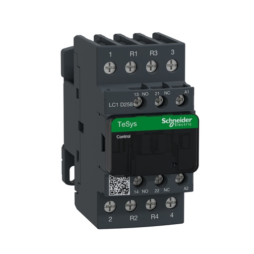 [LC1D258B7] TeSys D Kontaktör 4P 40A AC1 24VAC 2NA2NK