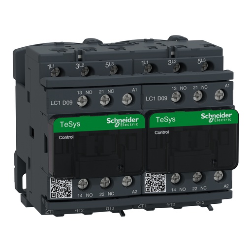 [LC2D09M7] TeSys D Kontaktör Env 9A AC3 220VAC 