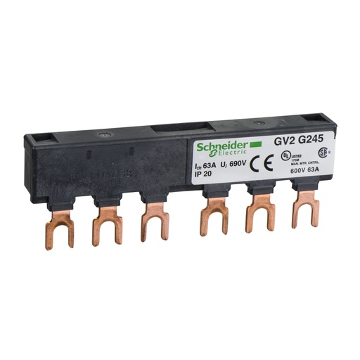 [GV2G245] TeSys GV2 Linergy FT Busbar 63A 45mm 2tap