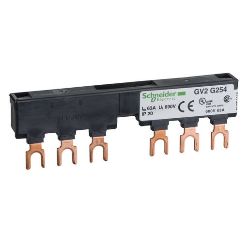 [GV2G254] TeSys GV2 Linergy FT Busbar 63A 54mm 2tap