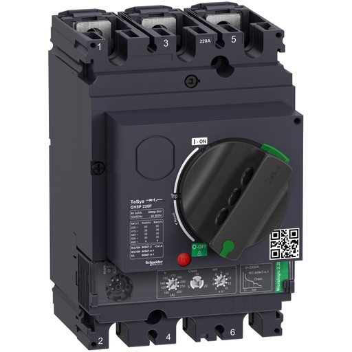 [GV5P220F] TeSys GV5 Motor Devre Kesici Termik Many. 220A 36kA