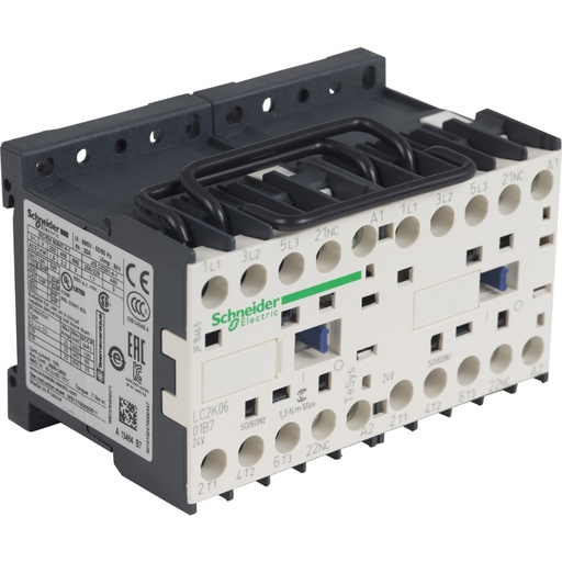 [LC2K0601B7] TeSys K Kontaktör Env 3P 6A AC3 24VAC 1NK