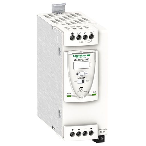 [ABL8RPS24050] UNIVERSAL GÜÇ KAYNAĞI 100-500/24V 5 A