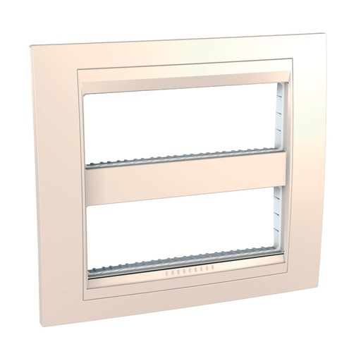 [MGU48.424.25] Unica Fildişi 2x4 Modül çerçeve