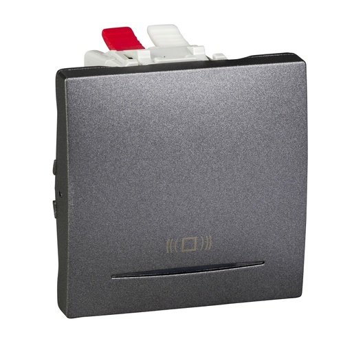 [MGU3.216.12CN] Unica Işıklı liht butonu (zil işaretli) 12V - 2 Modül