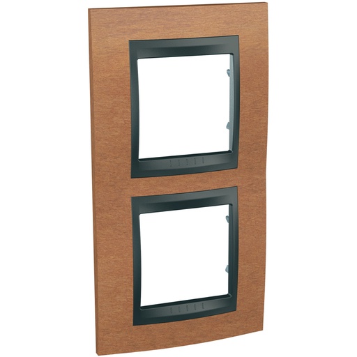 [MGU66.004V.2M2] Unica Kiraz-Grafit İkili dikey çerçeve