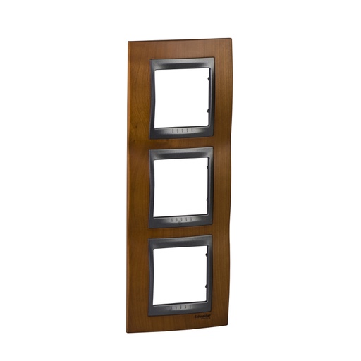 [MGU66.006V.2M2] Unica Kiraz-Grafit Üçlü dikey çerçeve