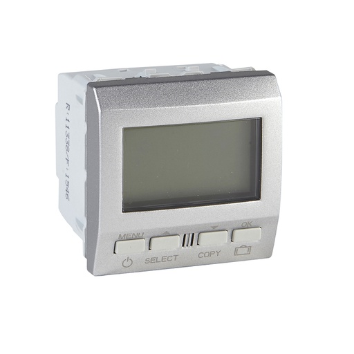 [MGU3.505.30] Unica Programlanabilir termostat - haftalık - 2 Modül