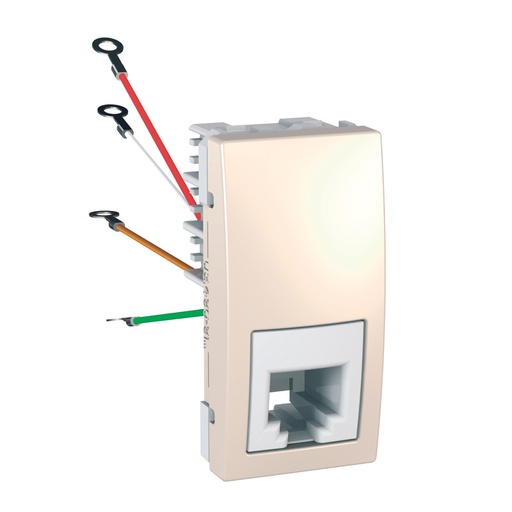 [MGU3.490.25] Unica RJ11- 4 kontaklı - 1 Modül