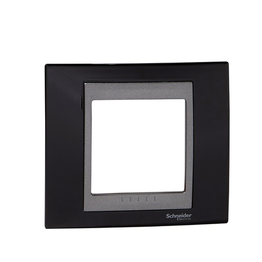 [MGU66.002.293] Unica Rodyum siyahı-Grafit Tekli çerçeve