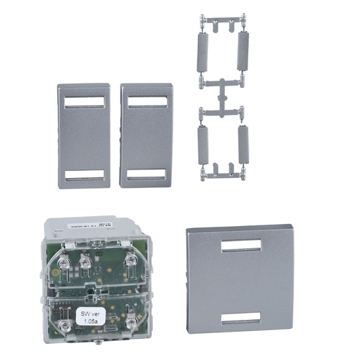 [MGU3.574.30] Unica Wireless Kombine jaluzi röle - 3A - Alüminyuminyum