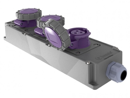 [BG6-101N-1M1M] 3/32A. 24V. 1 Ad. + 2/32A. 24V. 2 Ad.
