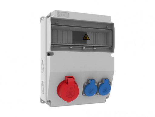 [BD6-2205-0000] 3/25A. 380V. 2 AD ÖN KOMBİNASYON