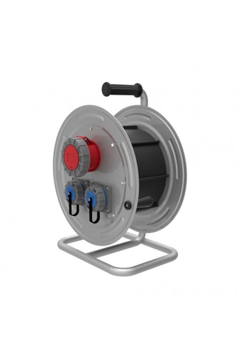[BM4-5231-1610] 1/16A. 220V. 2 Ad. 5/32A. 380V. 1 Ad. IP67 Prizli Metal Makara 5x2,5mm TTR 40m. Kapasiteli