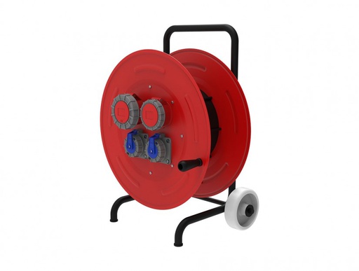 [BM6-7231-1611] 1/16A. 220V. 2 Ad. 5/32A. 380V. 1 Ad. 5/16A. 380V. 1 Ad. IP67 Prizli Metal Makara 5x2,5mm TTR 100m. Kapasiteli Arabalı